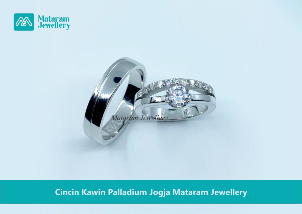 Cincin Kawin Palladium Jogja Mataram Jewellery