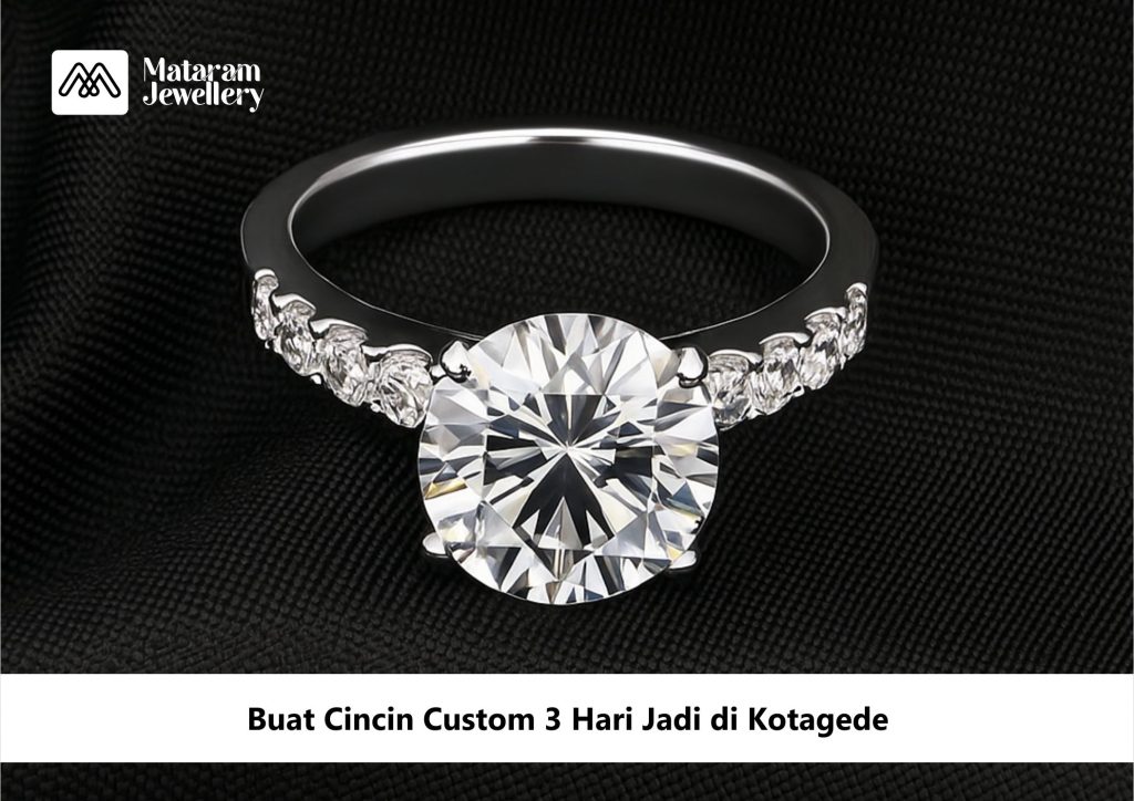 Buat Cincin Custom 3 Hari Jadi di Kotagede